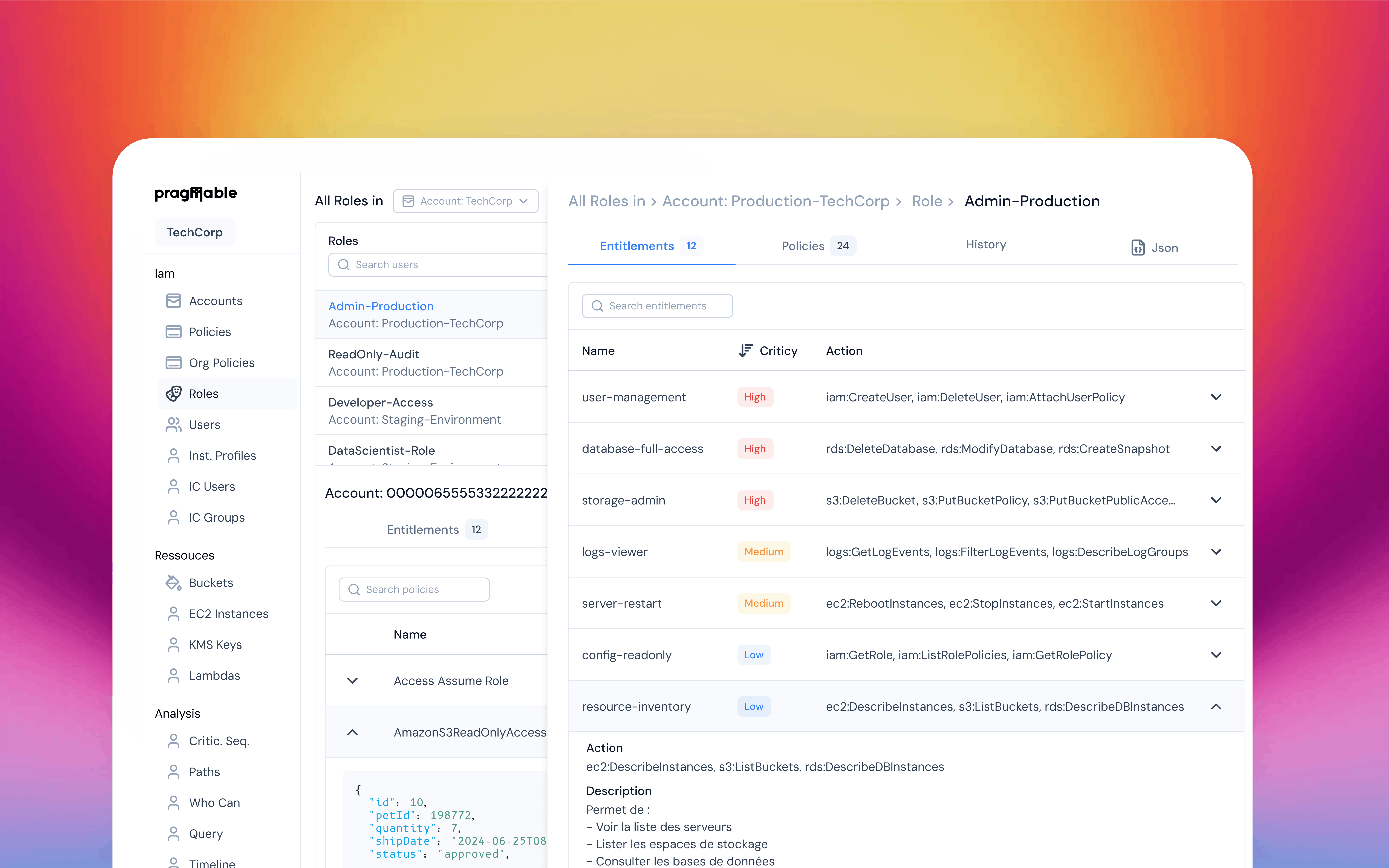 Design UI/UX du SaaS Pragmable - plateforme de cybersécurité